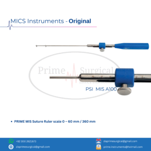 PRIME MIS Suture Ruler scale 0 – 60 mm / 360 mm