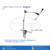 PRIME Stativ Table Arm for Instruments and Endoscopes, dismountable holder tip up to 1,5 cm