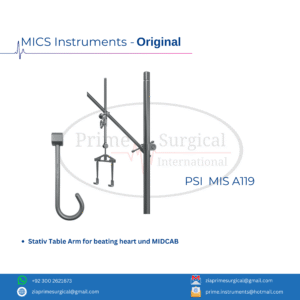 Stativ Table Arm for beating heart und MIDCAB