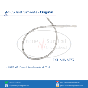 PRIME MIS   Femoral Cannulae, arterial, FR 19