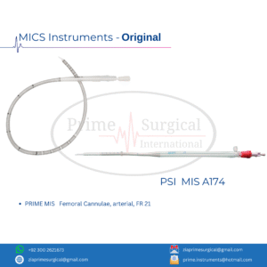 PRIME MIS   Femoral Cannulae, arterial, FR 21
